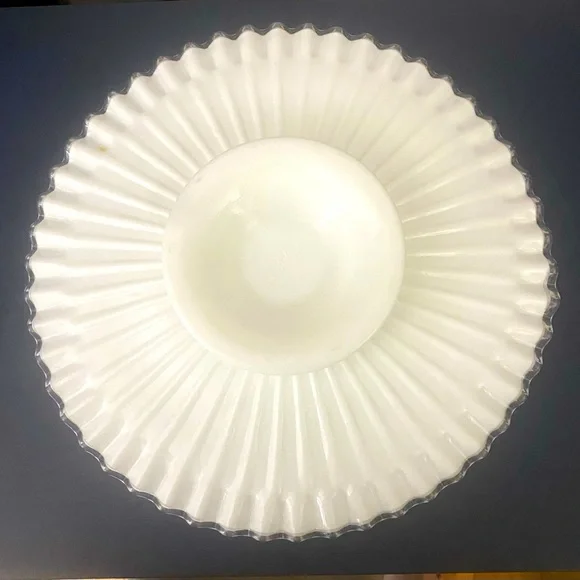 Fenton Silver Crest “Silvercrest” Low Rise Cake Stand